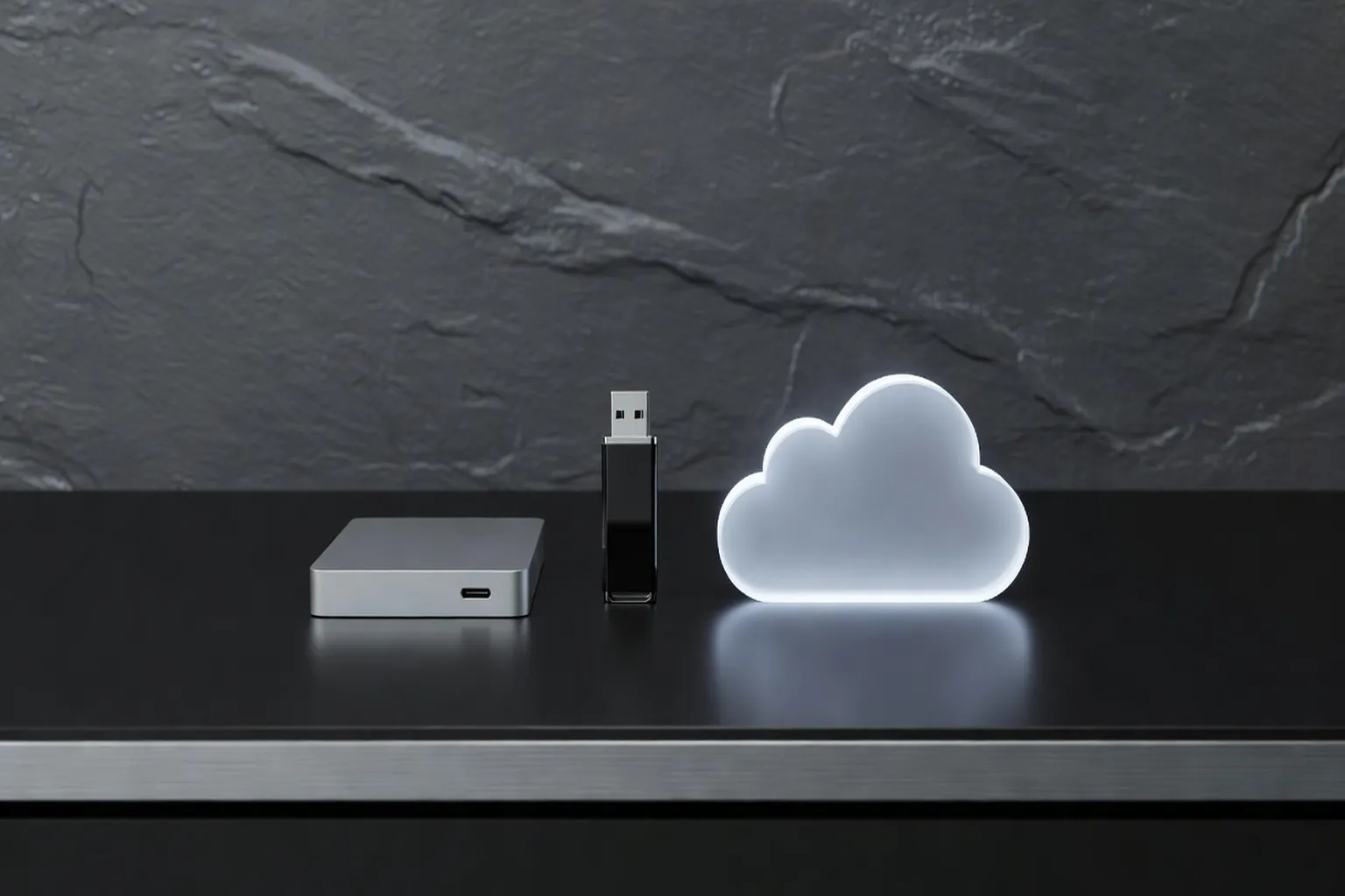 Disque dur externe et cloud complémentaires