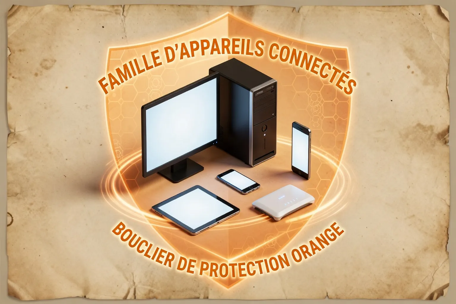 Sécurité appareils mobiles à la maison