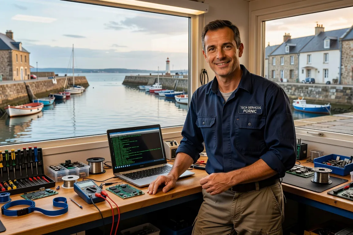 Technicien informatique en intervention à domicile à Pornic