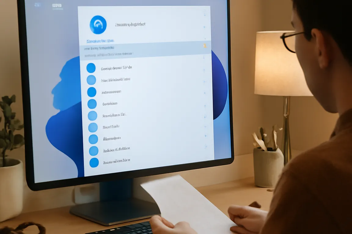 Écran d'ordinateur affichant les paramètres de Windows 11